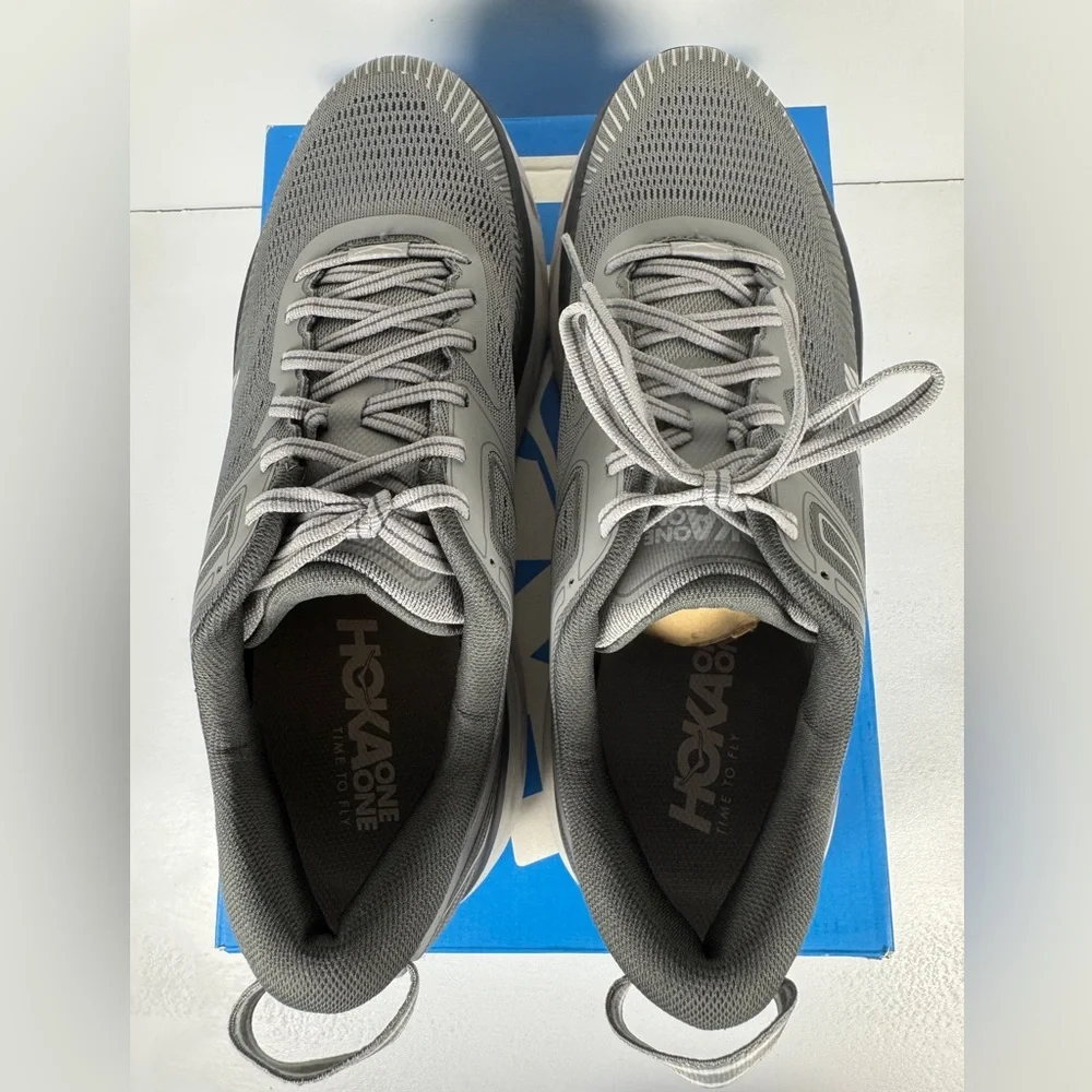 Size 10.5 - Hoka One One Bondi 7 Wild Dove - Picture 6 of 8